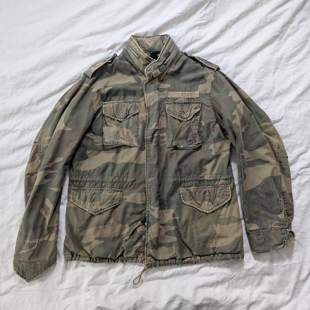 Abercrombie & Fitch M65 Camouflage Jacket Rare